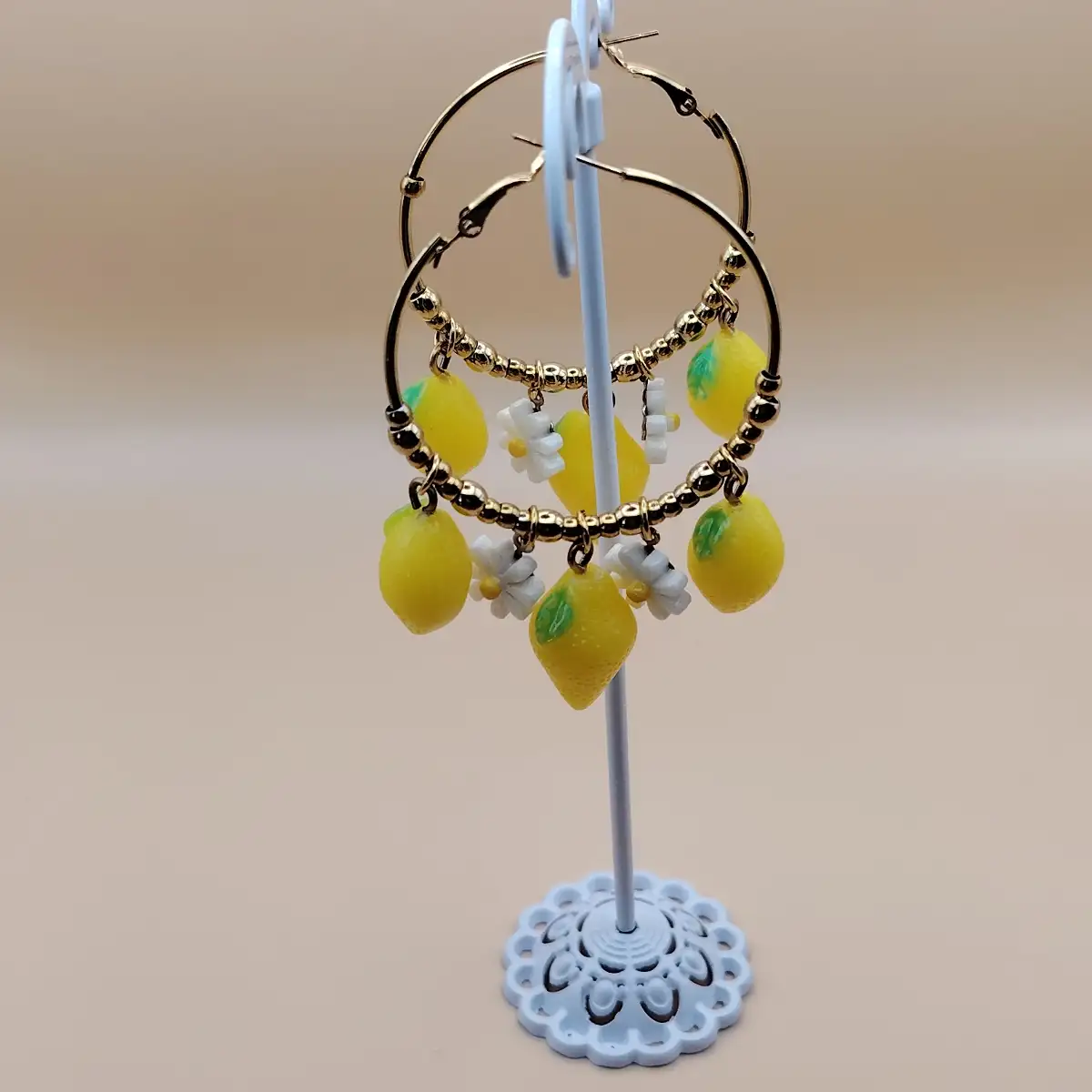 boucles d oreilles d été