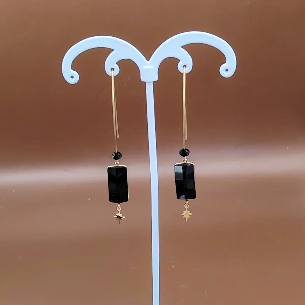 boucles d oreilles cristaux